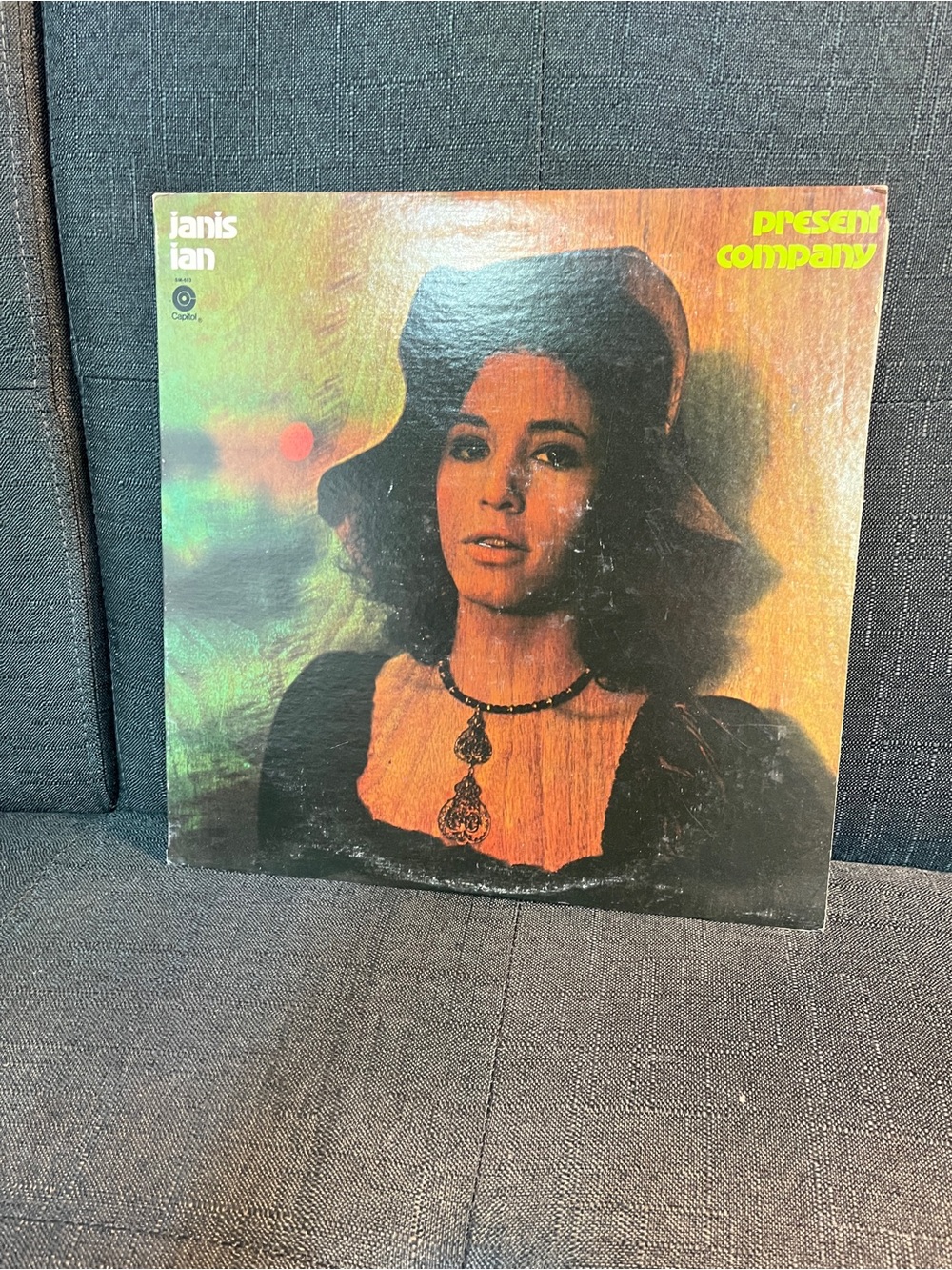 Janis Ian "Present Company" Vinyl Album - Orange & Black Cover -1971